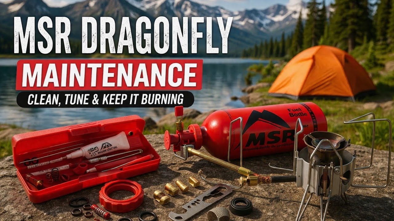 MSR Stove Maintenance 101 🔧 Keep Your White Gas Stove Running Flawlessly