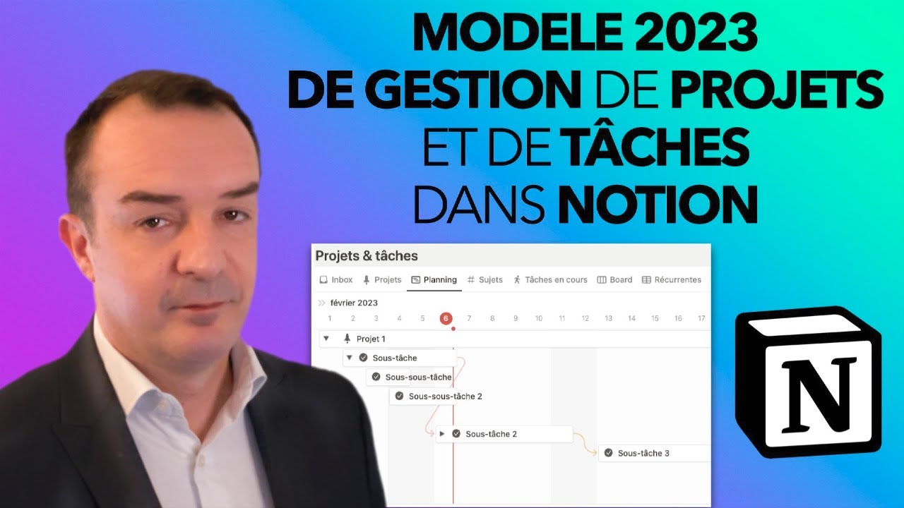 Modèle 2023 de gestion de projets et de tâches dans Notion
