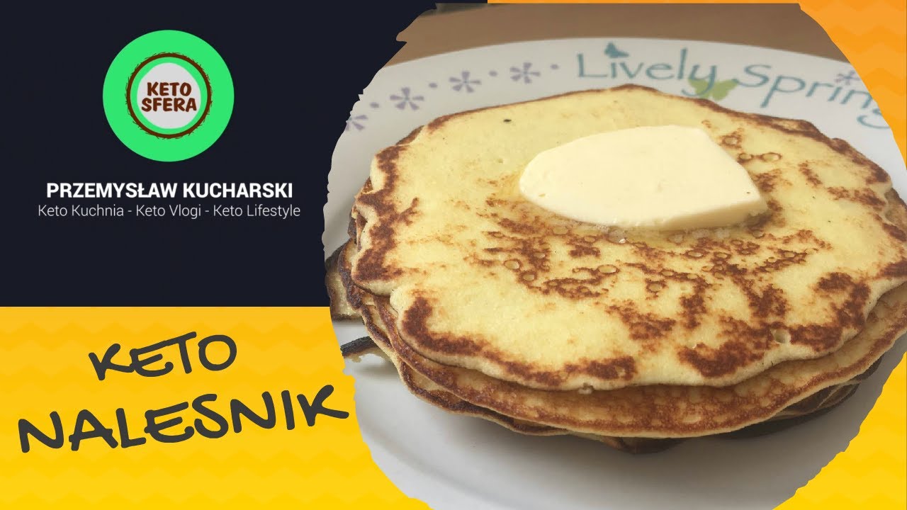 [KETO KUCHNIA] #10 Prawdziwy keto naleśnik! (KETO, LCHF, GLUTEN FREE)