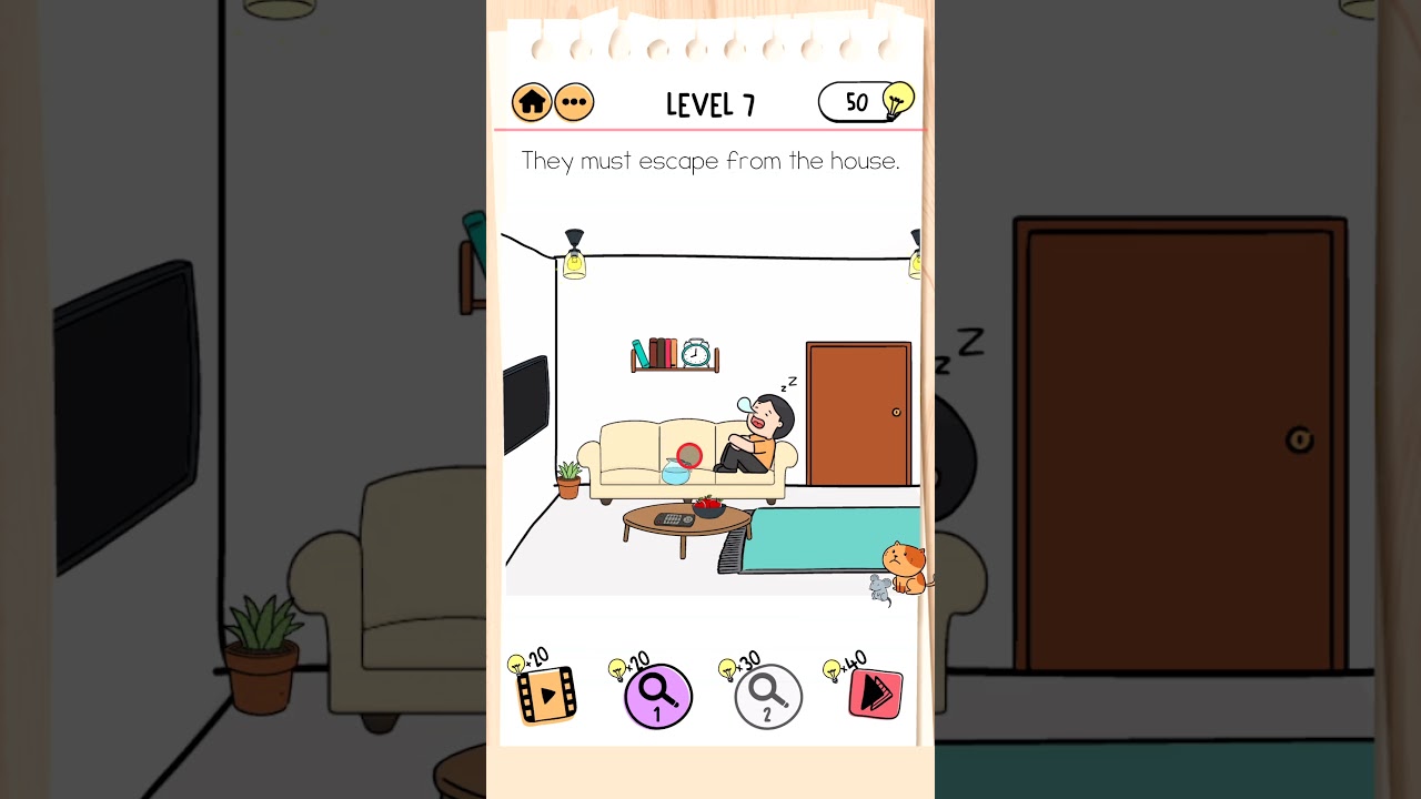 Brain Test 2: Tom's Adventure Level 7