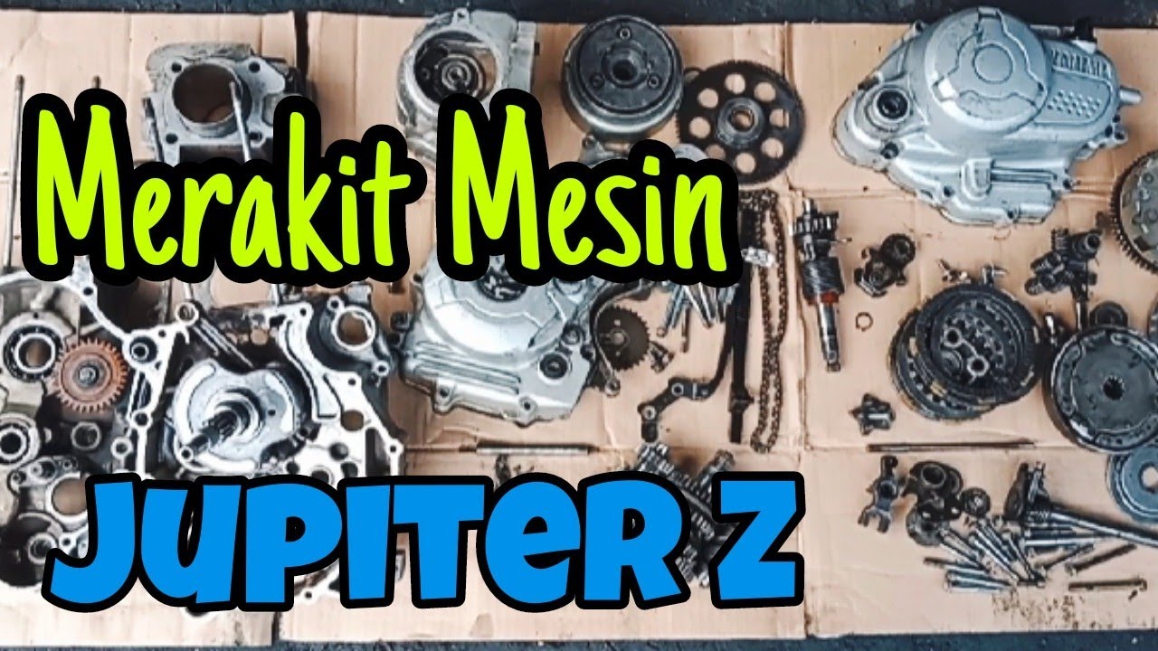 Merakit Mesin Jupiter Z @Asm Channel