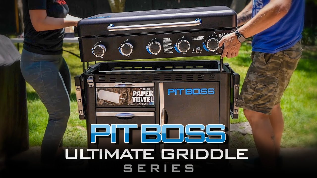 Распаковываем ОГРОМНУЮ сковороду Pit Boss Ultimate Griddle с 5 горелками