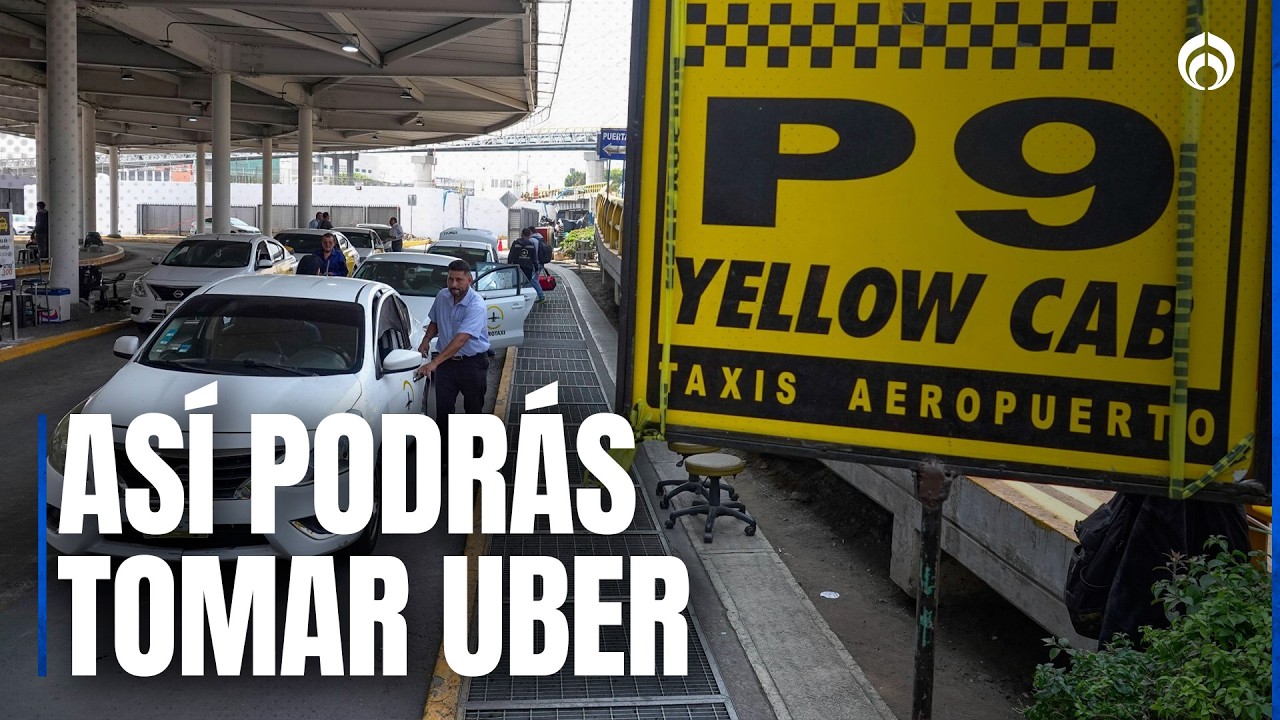 ¿Podrás tomar Uber en el AICM? Sí, pero tienes que caminar
