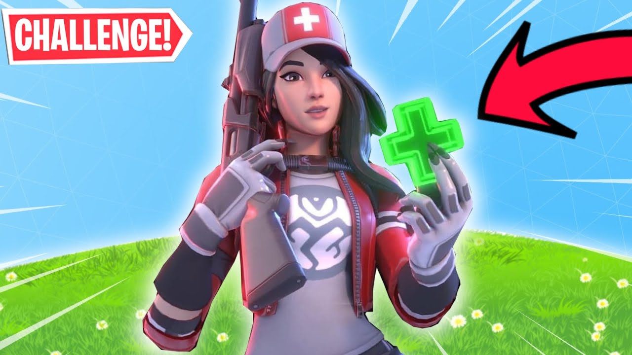 So I hired a Fortnite Medic to give me UNLIMITED heals.. (he has no guns)