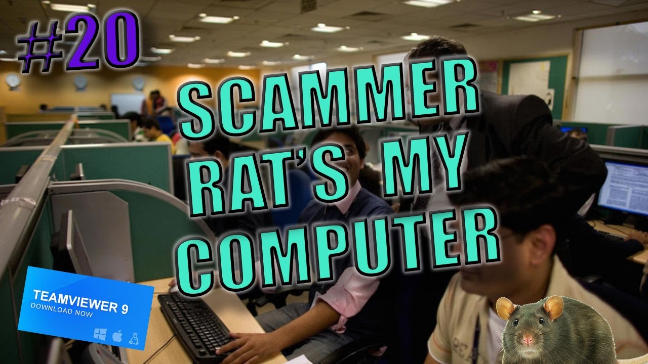 Scammer rats my virtual machine with TeamViewer backdoor | scambaiting #20