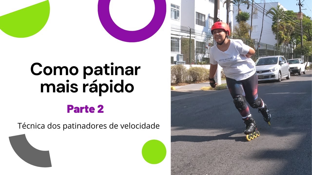 Como patinar mais rápido - Parte 2 - Técnica dos patinadores de velocidade