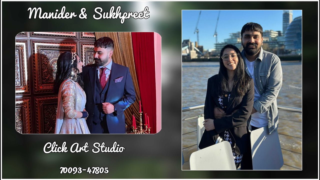 🔴Live Wedding Ceremony || Maninder & Sukhpreet || Click Art Studio || 70093-47805