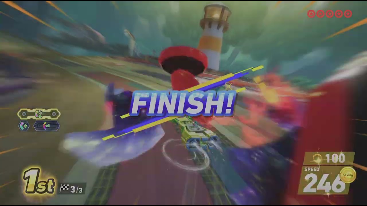 Hatsune Miku Vs Knuckles Sonic Racing: CrossWorlds Gamplay