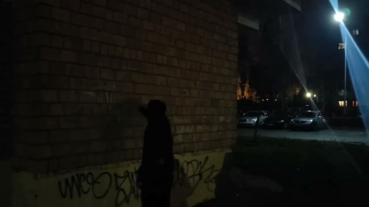 Graffiti bombing in brest,sork 24'crew