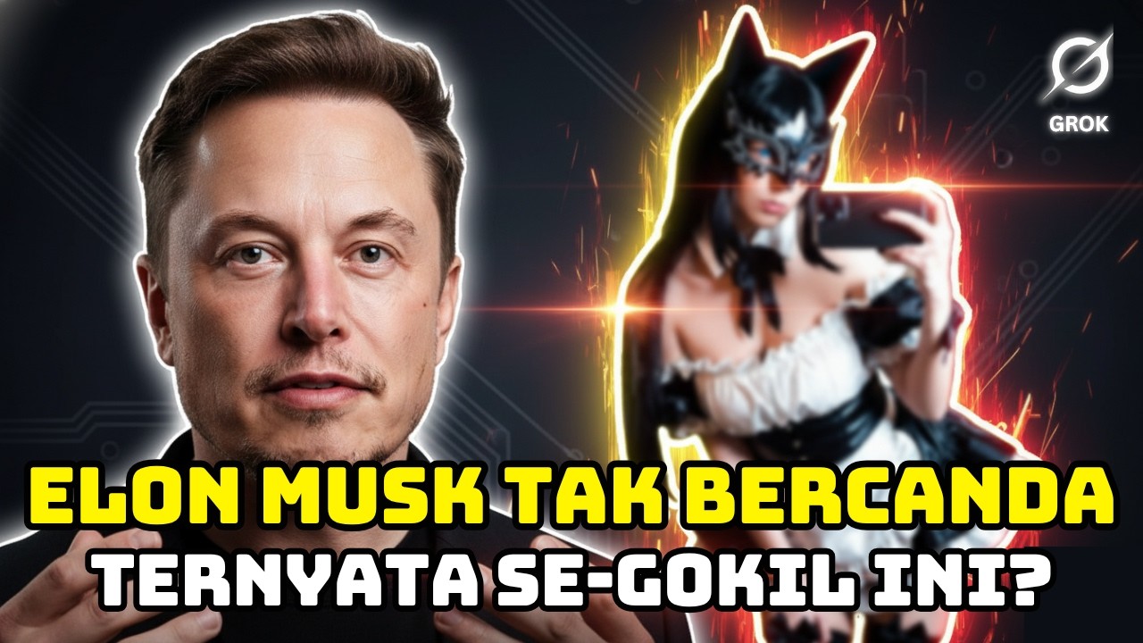 MAINAN MAS ELON TERNYATA NGERI! Tutorial Grok AI Image & Video Generator (Gratis)