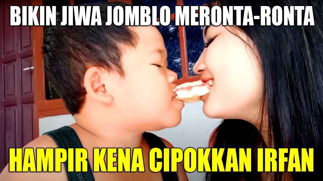 MAKAN DI SUAPIN IRFAN LONTONG, BAHAGIA BANGET!!