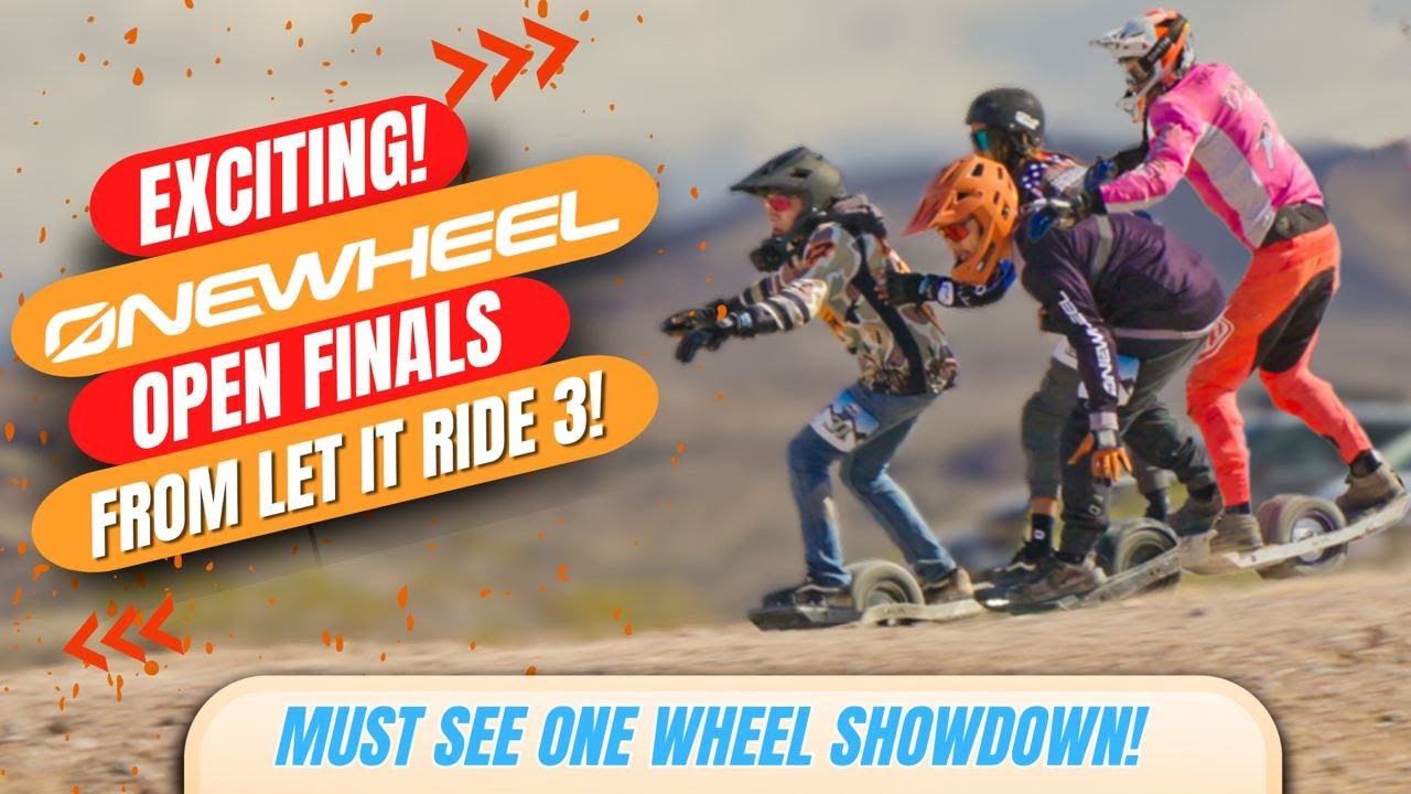 EPIC One wheel Pro Race at Let It Ride 3 - OG vs VESC go HEAD to HEAD!