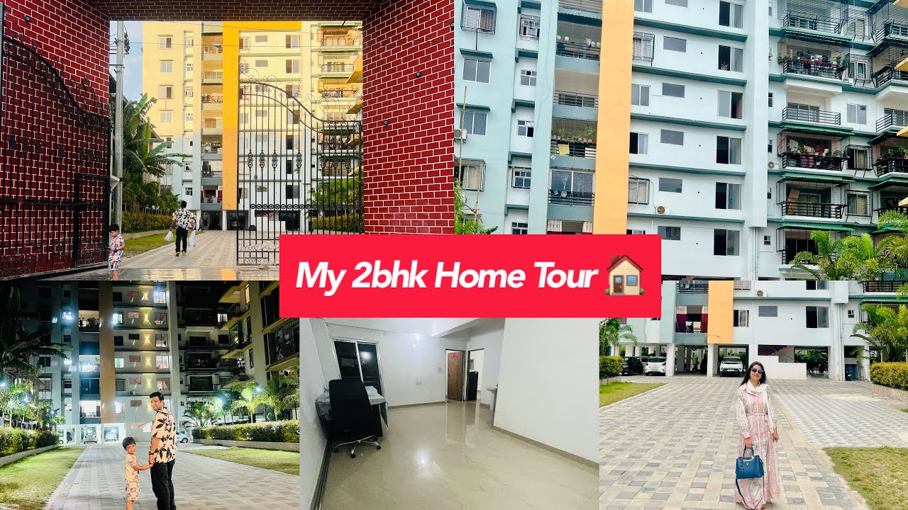 My 2BHK flat tour in Guwahati | Apna ghar apna hota hai | Home Tour Vlog🏠India vlog | Apartment Tour