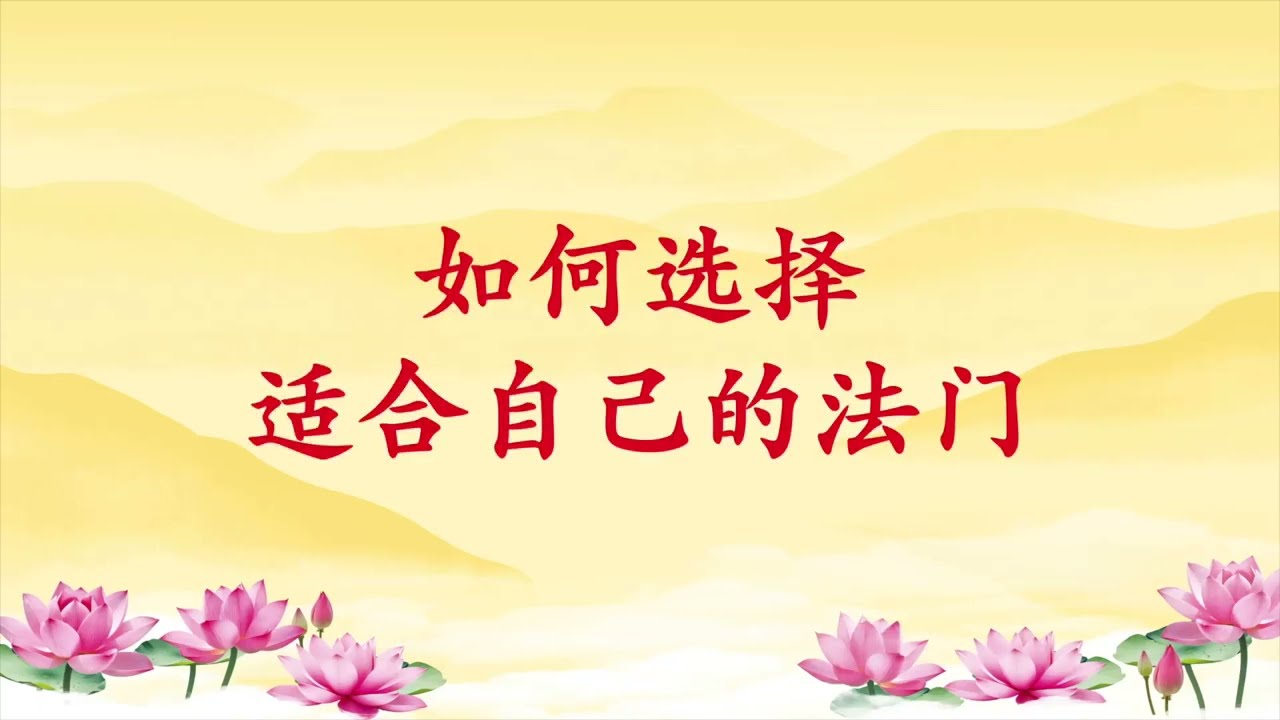 卢台长【如何选择适合自己的法门】20150121 槟城佛友见面会共修组提问 节选