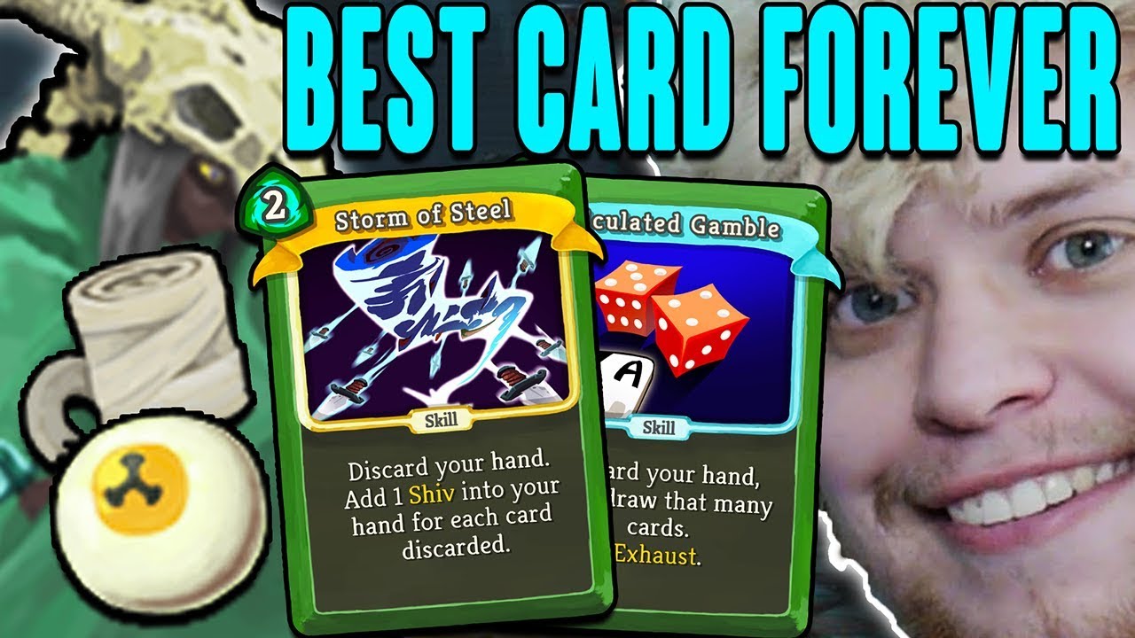 STORM OF STEEL IS THE BEST SILENT CARD | In this deck it is the best card. Not overall. Gamer