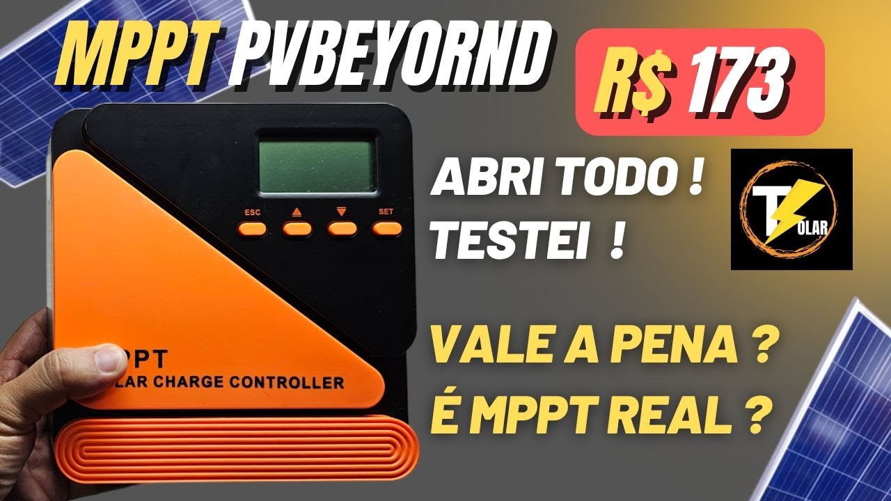 MPPT PVBEYORND ☀️🔋Valeu a pena o Custo Benefício? Importado pela JOYFOX