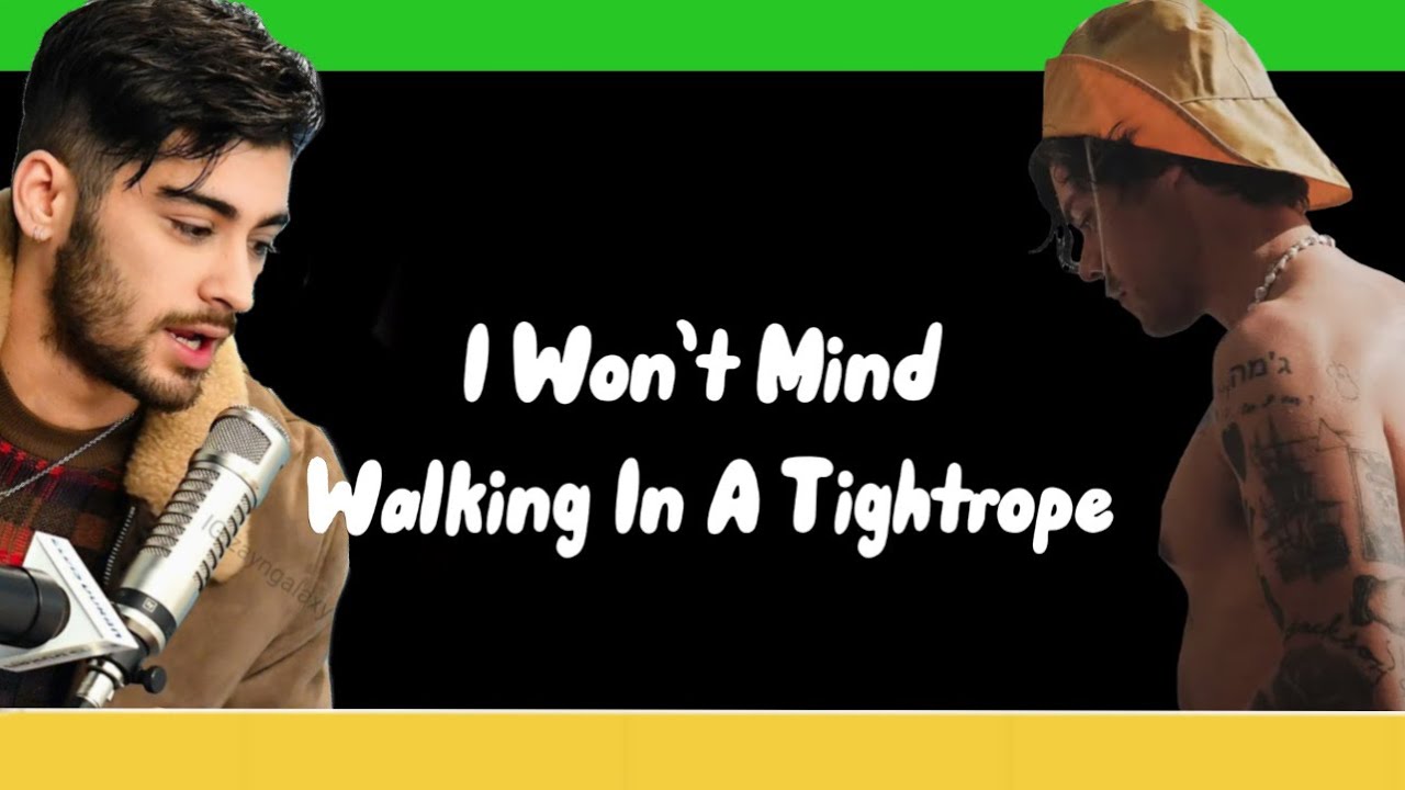 I won’t mind walking in a Tightrope 💚💛