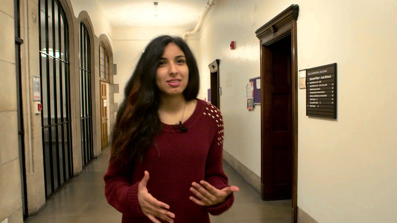 Tour of the University of Bristol Law School, inside the Wills Memorial Building.