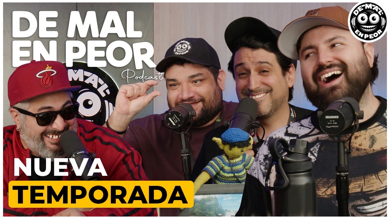 Tenemos Nueva Temporada! #1 Temp 3 De Mal en Peor Podcast