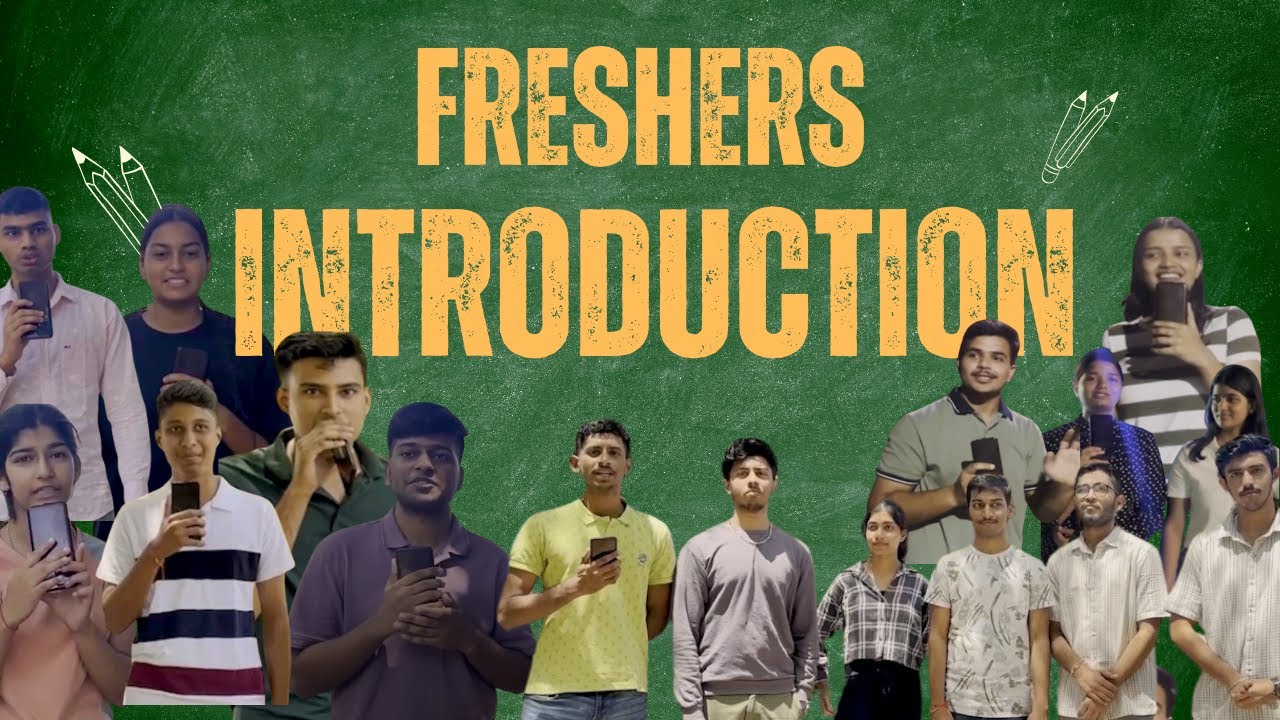 FRESHER'S INTRO | BATCH 2k28 | AIT PUNE | AIT FILM CLUB