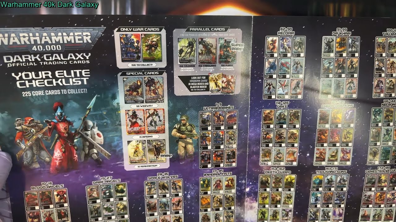 🧑🏼&zwj;🚀🪖 #warhammer40k Dark Galaxy: Official Trading Cards from Panini