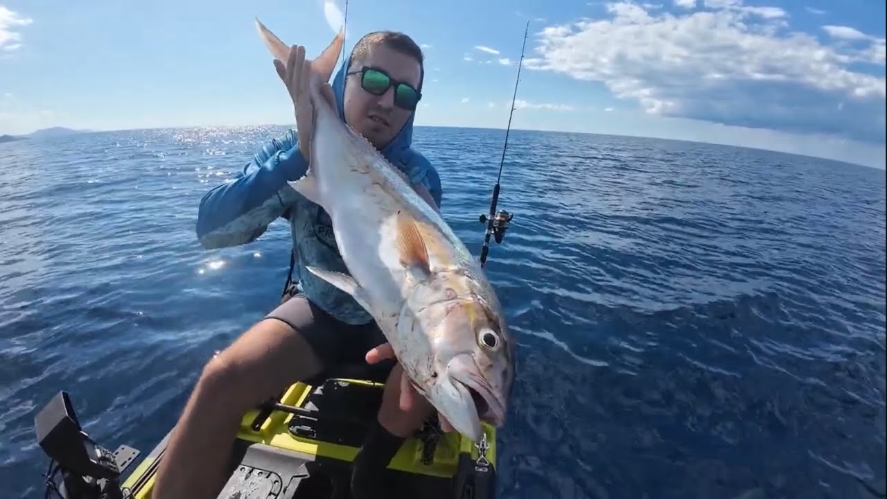 KANO İLE BÜYÜK KUZU AVI !! / Kayak Fishing Amberjack