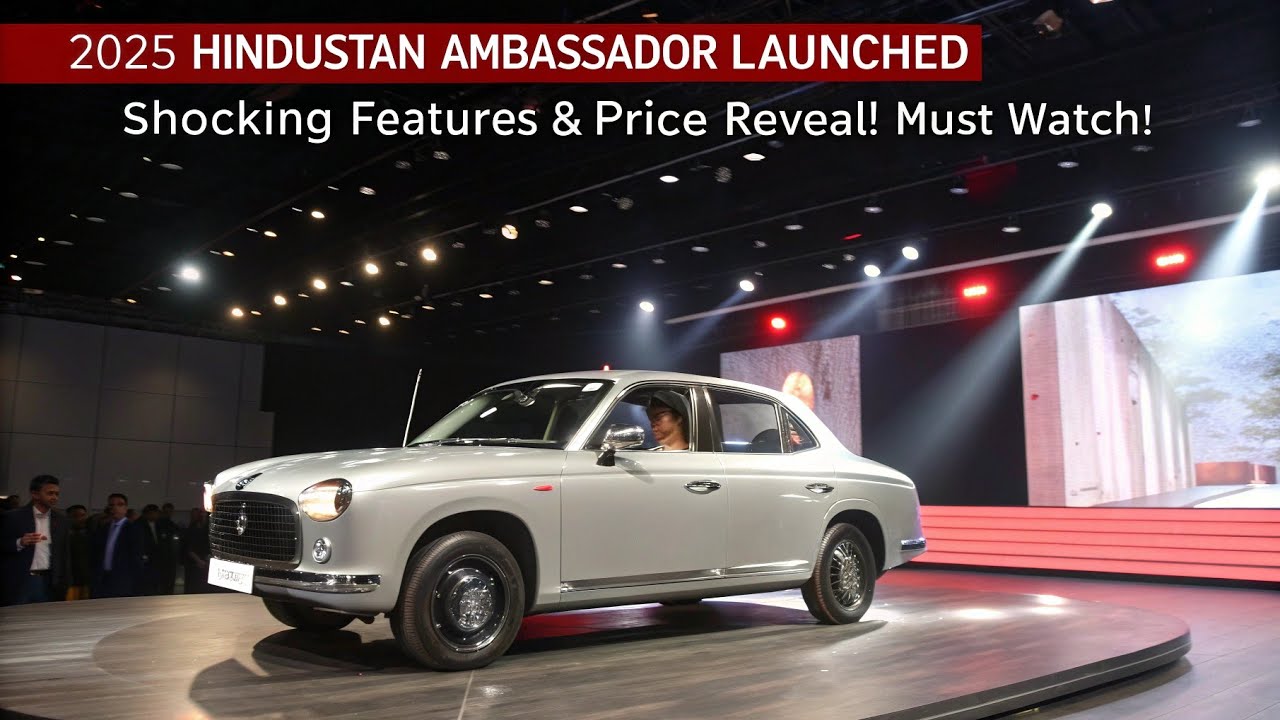 2025 Hindustan Ambassador finally launched!!!😱 Shocking Features & Price Will Blow Your Mind