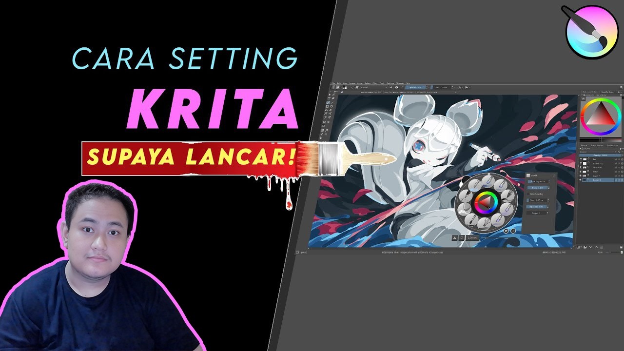 Cara Setting Krita Supaya Tidak Berat Lag Saat Digunakan