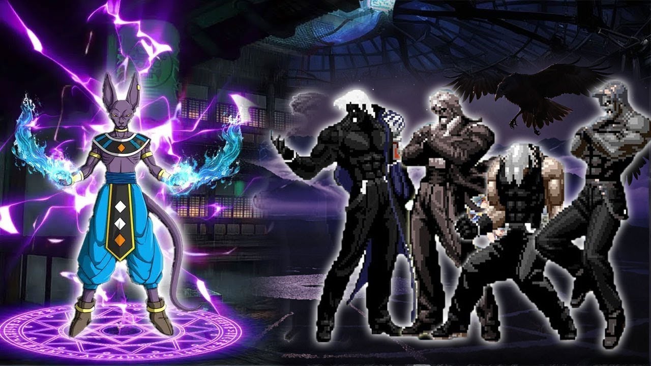 [Mugen KOF] Лорд Бирус из Dragon Ball Z против Абсолютных боссов команды RuGAl