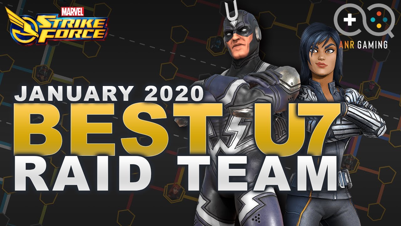Best Ultimus 7 Raid Team: Jan 2020 update (Marvel Strike Force Chewtorial)