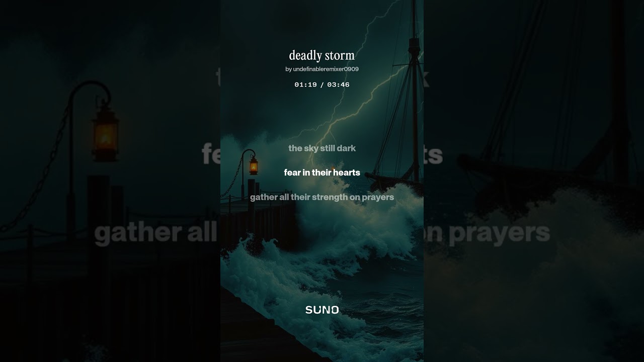 DEADLY STORM [FISHERMEN PRAYER]