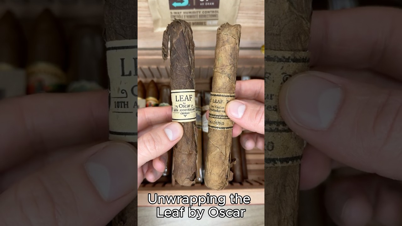 🔥 Unwrapping the Leaf by Oscar &ndash; A Unique Cigar Presentation!