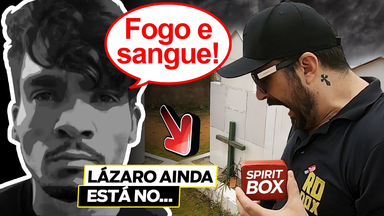 VOLTEI AO T&Uacute;MULO DE L&Aacute;ZARO BARBOSA! PARA ONDE FOI SUA ALMA? | RODOX