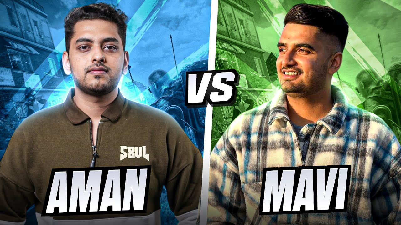 Aman VS Mavi || Ex Esport Player VS Current Esport Player *10k Challenge*