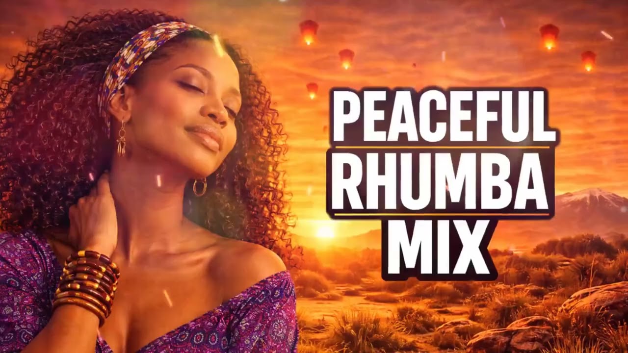 Peaceful Lingala Vibes 🌿 Calm Congolese Rhumba Mix for Stress Relief