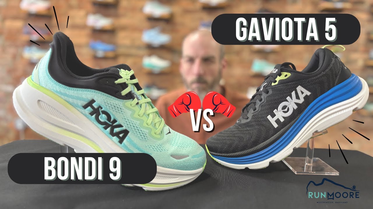 Hoka Bondi 9 против Gaviota 5: какая Hoka лучше для вас?