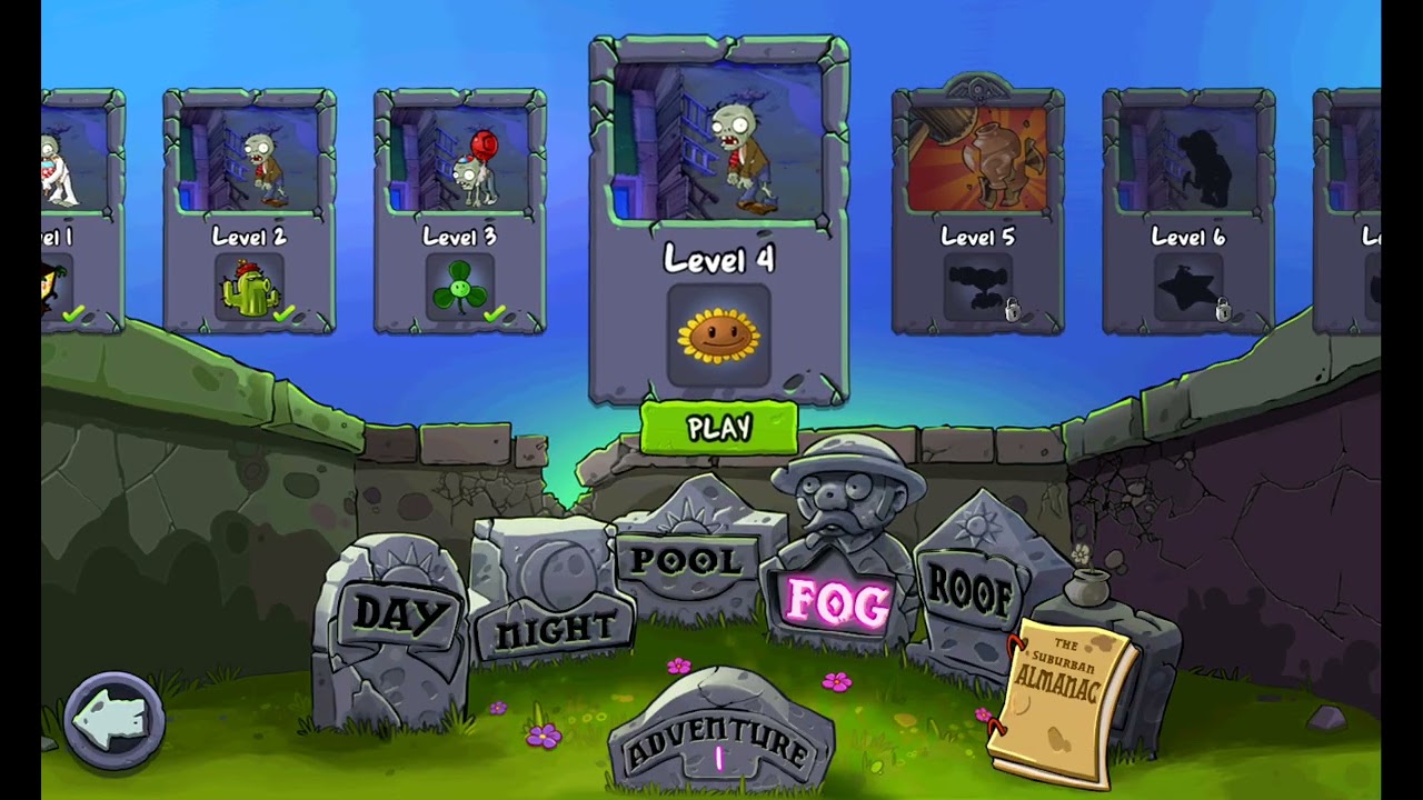 PVZ Fog Gameplay