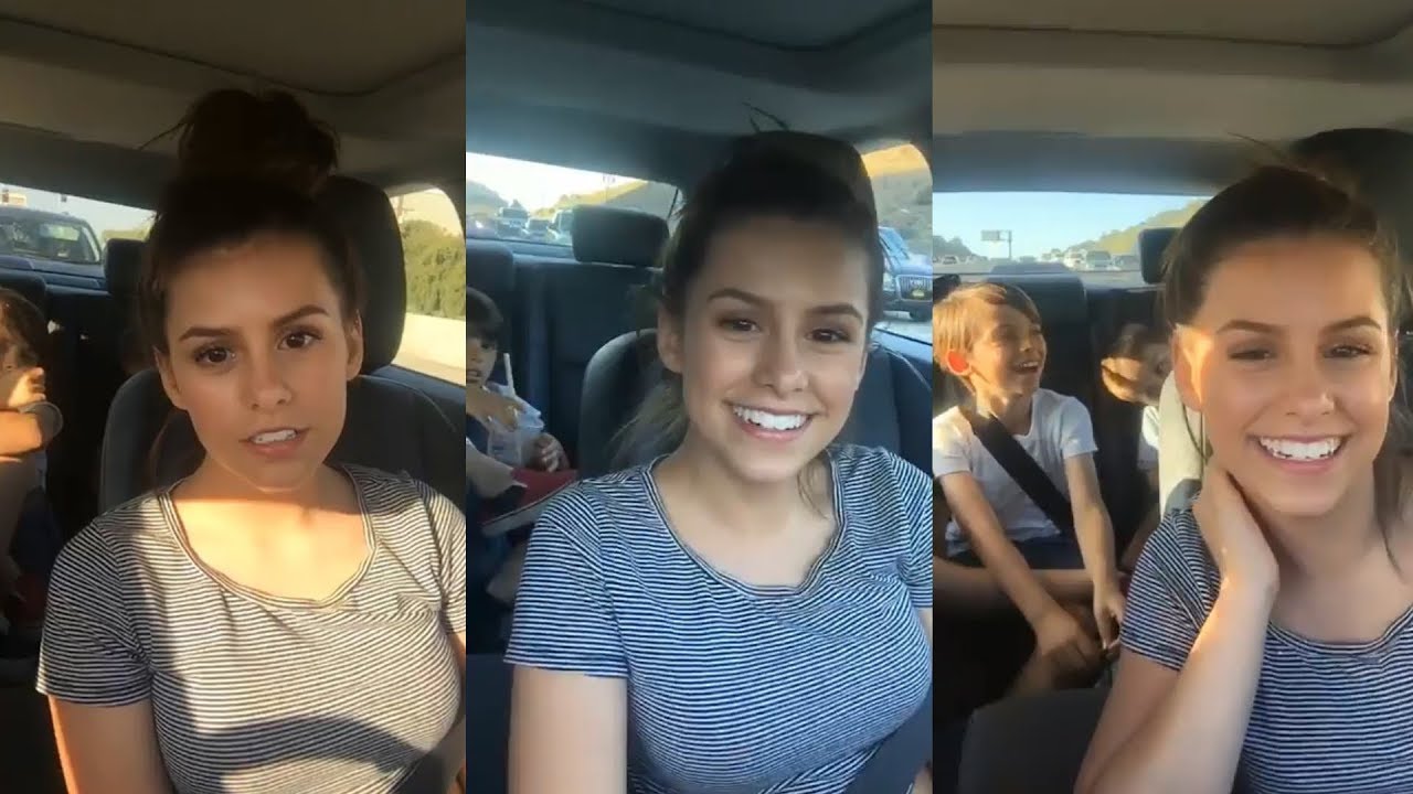 Madisyn Shipman | Instagram Live Stream | 26 April 2018