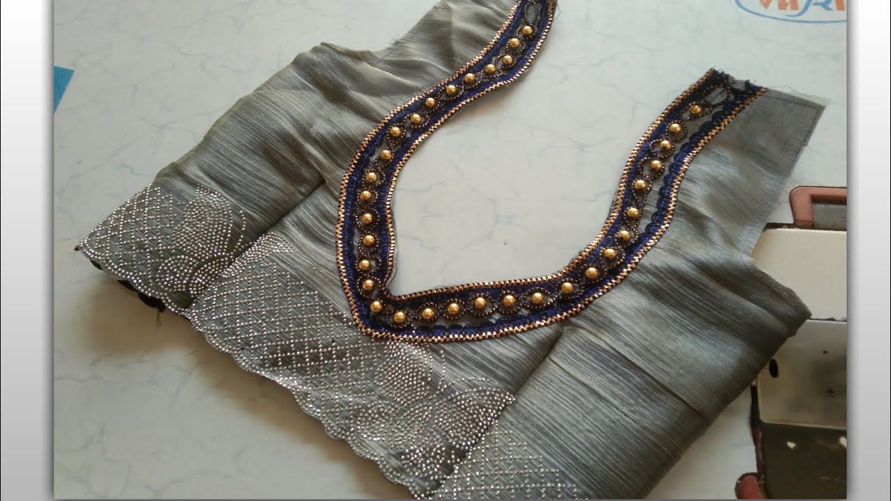 Easy and trendy lace back neck design 🤩🤩|piche gala design|viral back neck design 🤩