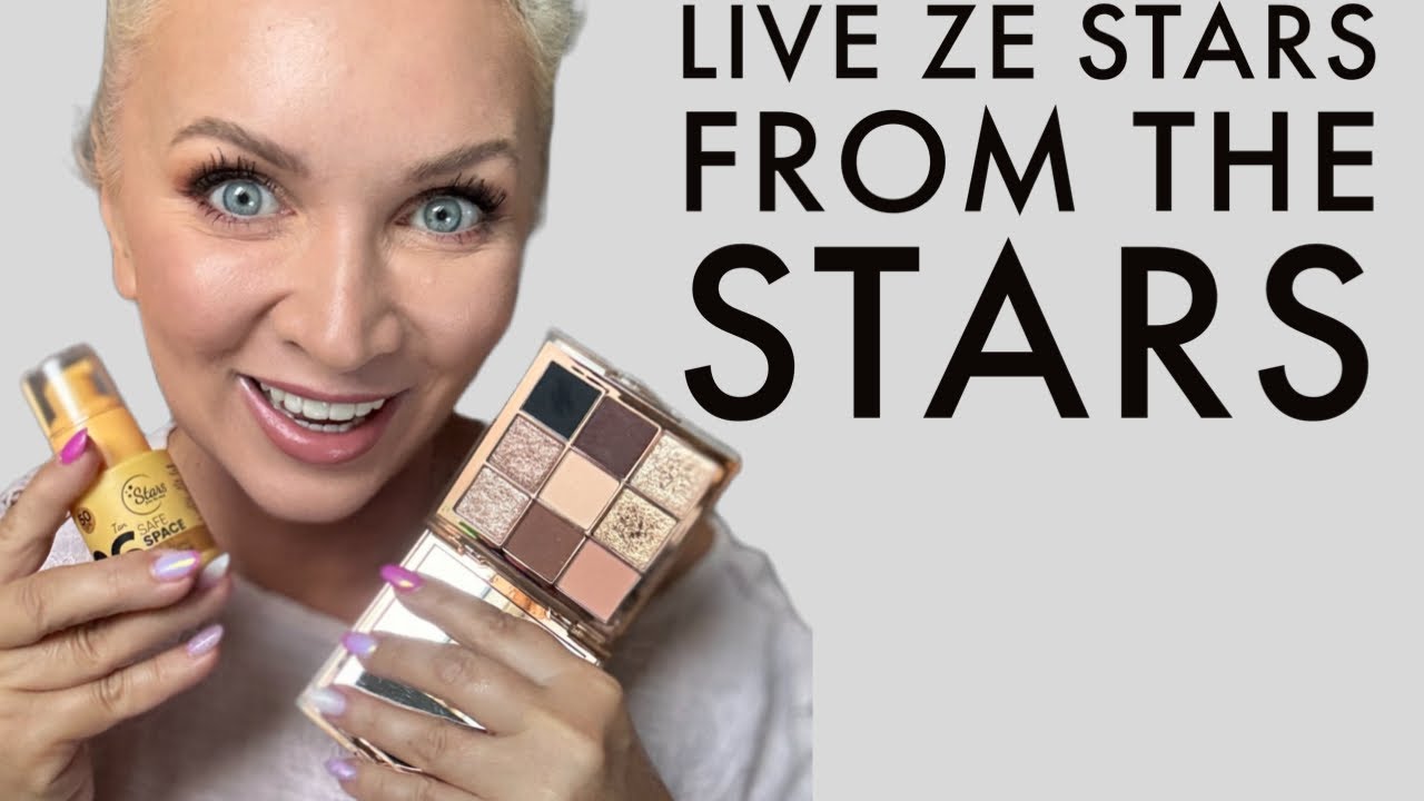 LIVE Testujemy kosmetyki Stars from the Stars / BB Cream dla bladziochów i piękna ślubna paleta