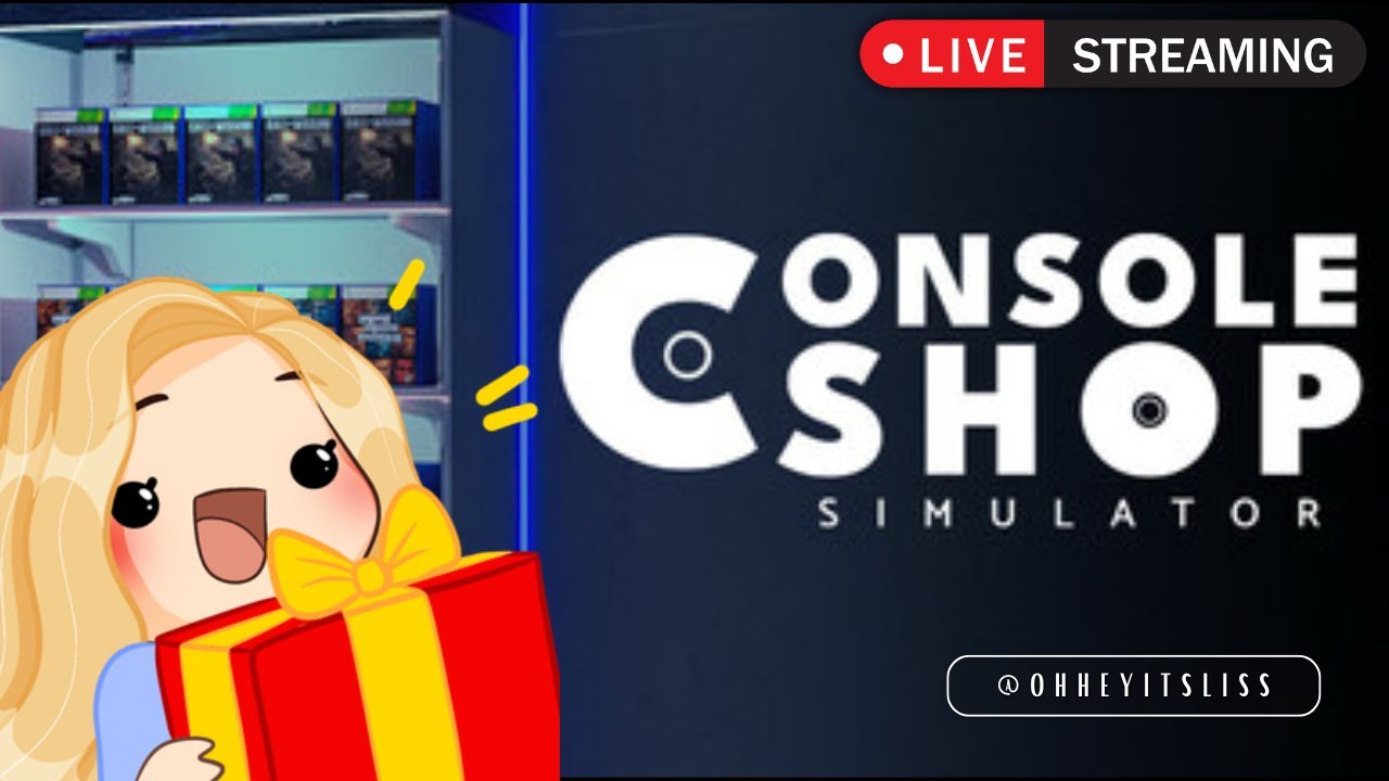 1440P 👀 CONSOLE SHOP SIMULATOR LIVE ✨ Becoming a master console store owner