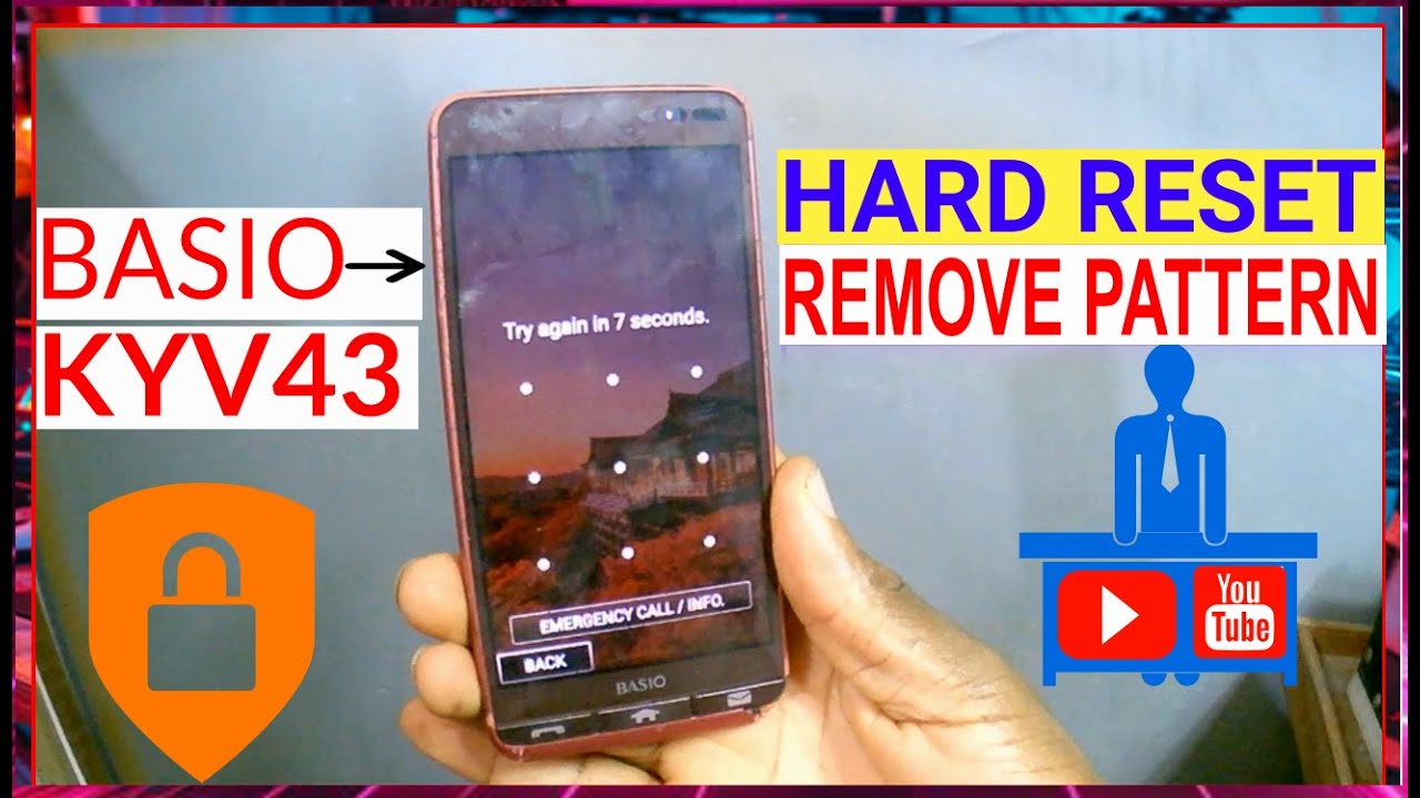 Basio KYV43 How To Hard Reset Password   how to hard reset basio kyv43    basio ou kyv43 hard reset