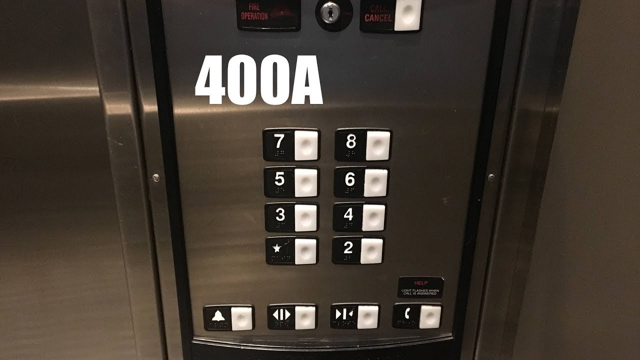 Schindler 400A Traction Elevator @ 909 Walnut Garage - Kansas City, MO