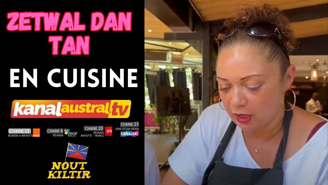 CUISINE - Mélange de cuisine de la plaine des Palmistes et de Salazie avec le groupe ZETWAL DAN TAN.