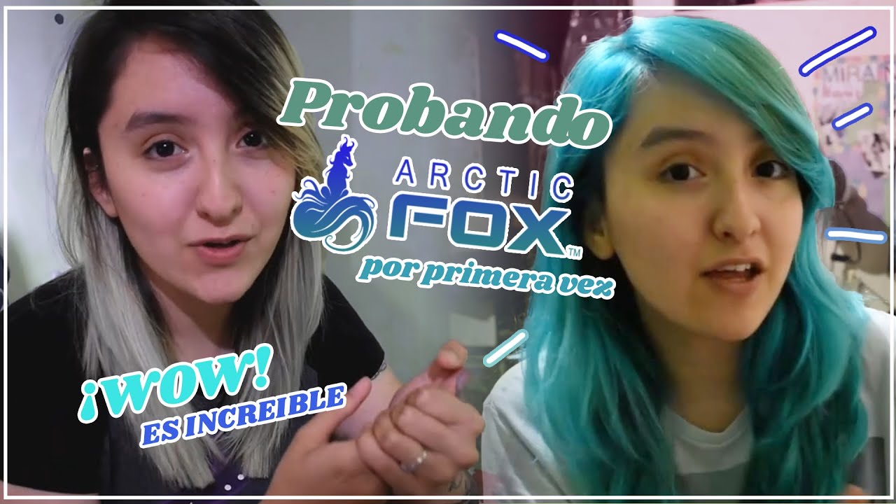 COMO TEÑIR TU CABELLO DESDE CERO || ARCTIC FOX Aquamarine || Lu Gize 🌙