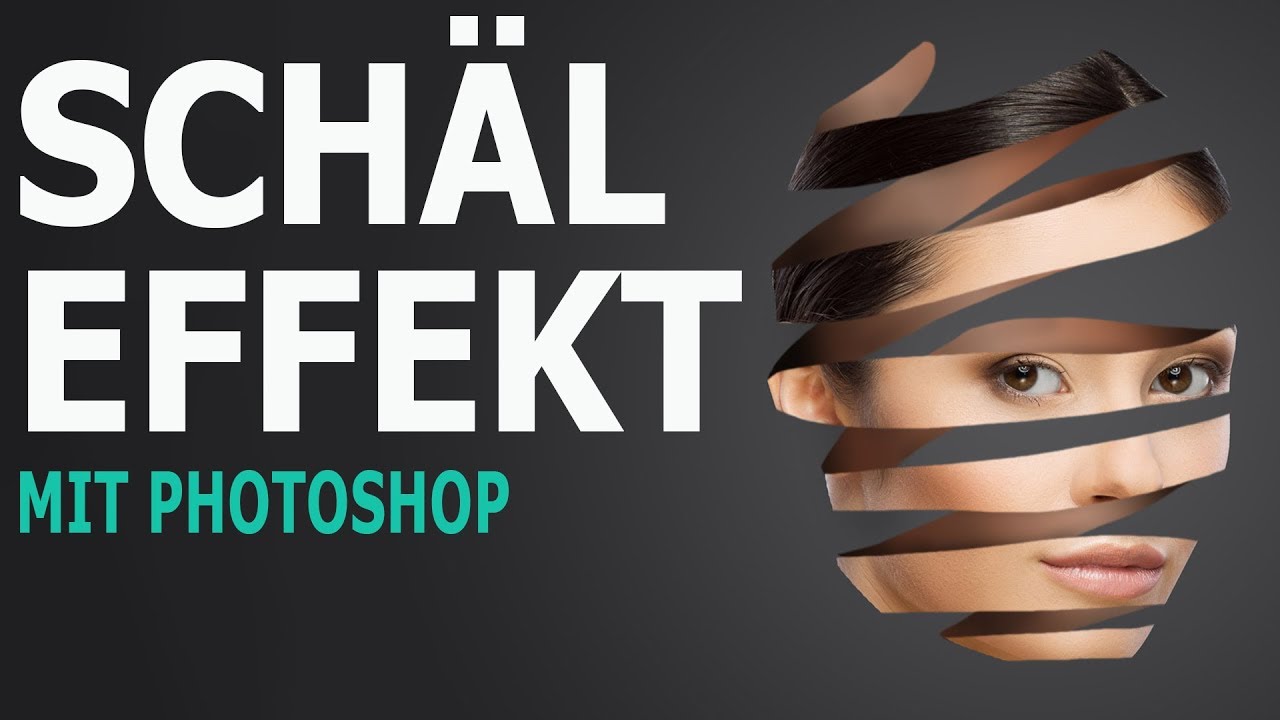 Schäl Effekt erstellen mit  Photoshop