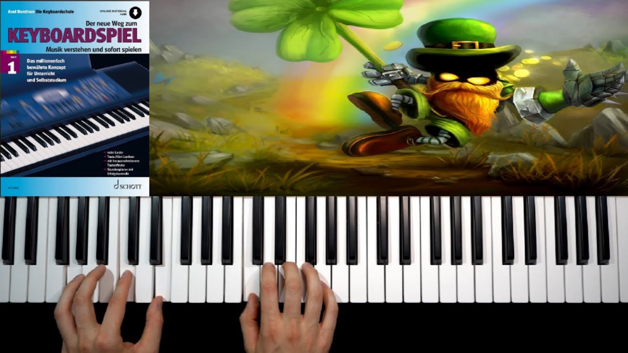 Gubben Noak KEYBOARD easy Piano Song | Der neue Weg zum KEYBOARDSPIEL Band 1