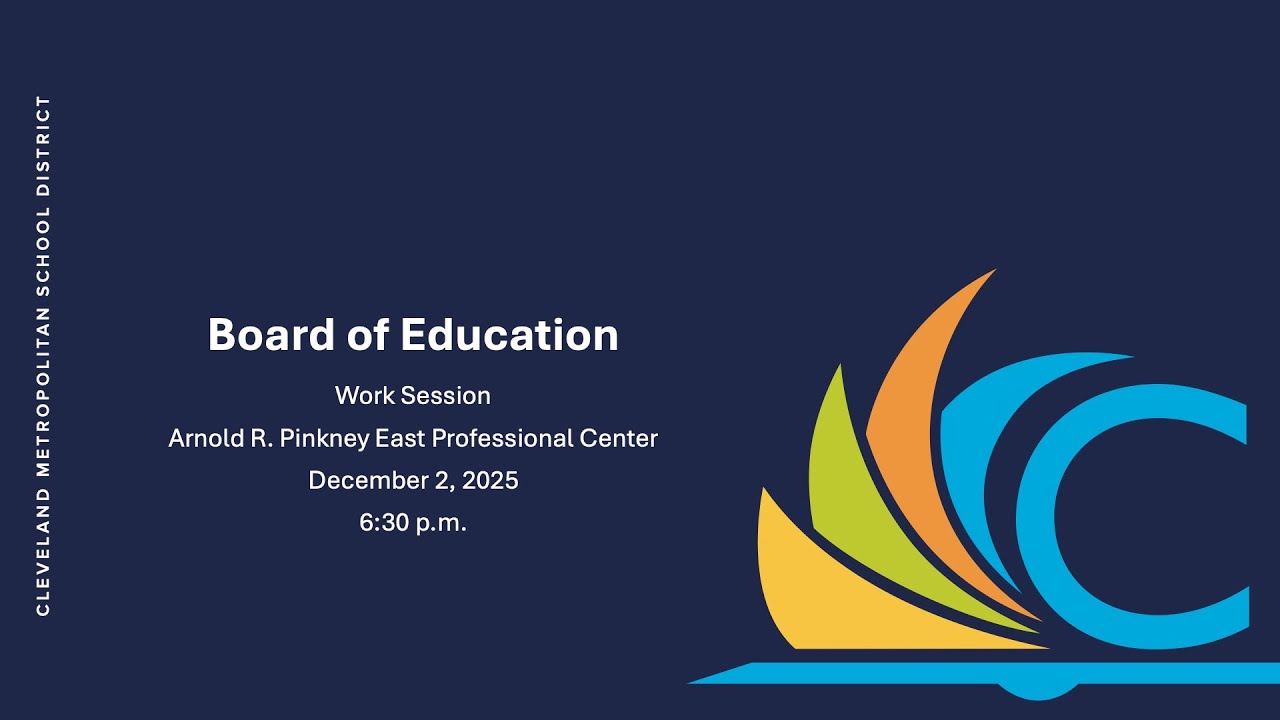 CMSD Board of Education Meeting - December 2, 2025