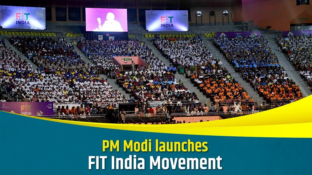 PM Modi launches FIT India Movement