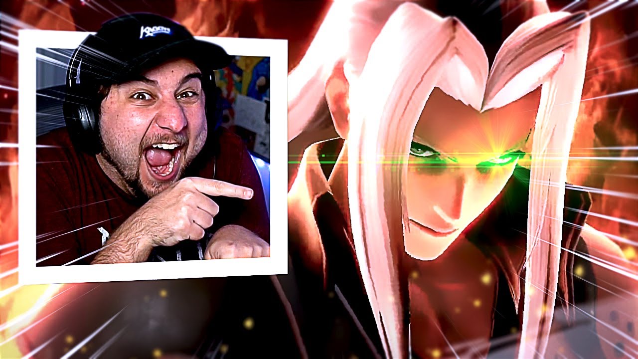 DUN DUN DUN DUN, SEPHIROTH!!! | Kaggy Reacts to Sephiroth in SUPER SMASH BROS ULTIMATE Reveal